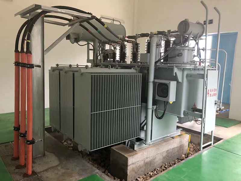 Banaketa Transformadorearen alderaketa 800 kva baino gehiago eta azpitik